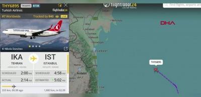 İran&rsquo;da mahsur kalan THY u&ccedil;ağı 55 g&uuml;n sonra T&uuml;rkiye&rsquo;ye d&ouml;n&uuml;yor