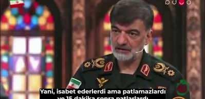 İran'a saldırıda b&uuml;y&uuml;k al&ccedil;aklık! General Radan: Bize attıkları bombalar hemen patlamıyordu!