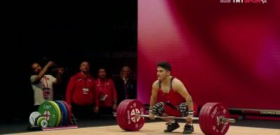 Milli halterci Muhammed Furkan &Ouml;zbek Avrupa rekoru kırarak şampiyon oldu