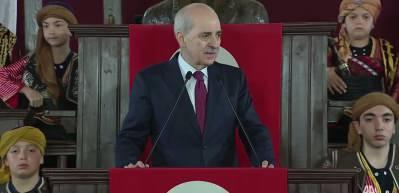 Numan Kurtulmuş'tan birinci meclis k&uuml;rs&uuml;s&uuml;nden a&ccedil;ıklamalar