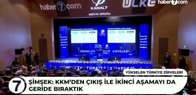 Şimşek: KKM'den &ccedil;ıkış ile ikinci aşamayı da geride bıraktık