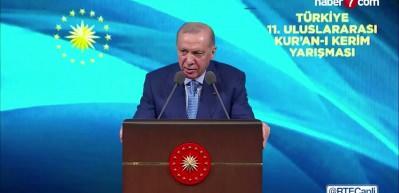 Cumhurbaşkanı Erdoğan: Bu imtihanı verebilmek i&ccedil;in Allah&rsquo;ın ipine sarılmaktan başka yolumuz yoktur
