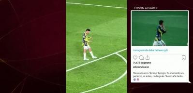 Edson Alvarez&rsquo;den ıslıkların ardından g&uuml;ndem olan paylaşım