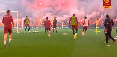 Galatasaray'dan şampiyonluk provası gibi antrenman! 