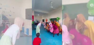 Gamze &Ouml;z&ccedil;elik Hz. Hatice K&uuml;lliyesi'nde yetimlerle birlikte ge&ccedil;irdiği keyifli anları paylaştı!