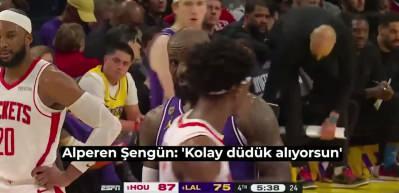 LeBron&rsquo;dan Alperen&rsquo;e Sert &Ccedil;ıkış: &ldquo;Bunu Sen S&ouml;yleyemezsin!&rdquo;