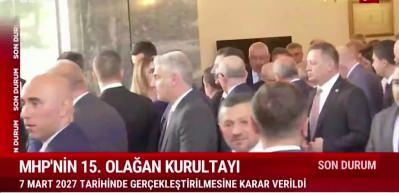 MHP'de kurultay heyecanı! Tarih belli oldu..
