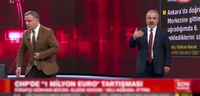 CHP Lideri &Ouml;zg&uuml;r &Ouml;zel'in gazeteci Sinan Burhan'a y&ouml;nelik s&ouml;zlerine Burhan canlı yayında cevap verdi