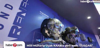 KAAN pilotları i&ccedil;in geliştirilen TULGAR kaskı g&ouml;r&uuml;c&uuml;ye &ccedil;ıktı