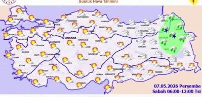 Sağanak ve kar etkili olacak! Meteoroloji illeri tek tek a&ccedil;ıkladı