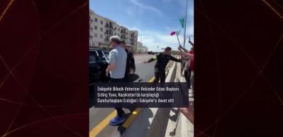Cumhurbaşkanı Erdoğan sevgi g&ouml;sterisine kayıtsız kalmadı