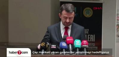 Basın İlan Kurumu Genel M&uuml;d&uuml;r&uuml; &Ccedil;ay: Hafızayı koruyan ve hakikati yazan gazeteciler yetiştirmeyi hedefliyoruz