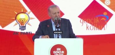 Cumhurbaşkanı Erdoğan: Hayalini kurduğumuz b&uuml;y&uuml;k ve g&uuml;&ccedil;l&uuml; T&uuml;rkiye&rsquo;nin şafağı, işte, burada atıyor