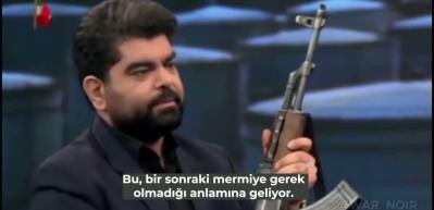 Devlet televizyonunda kullanımını anlattılar, BAE bayrağı dikkat &ccedil;ekti