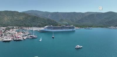 Marmaris kruvaziyer turizminde rekor sezona hazırlanıyor