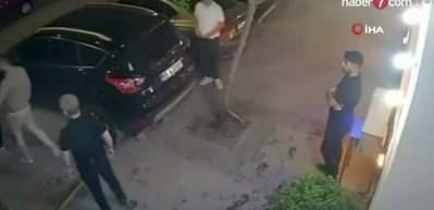 Samsun&rsquo;da restoran &ouml;n&uuml;ndeki silahlı &ccedil;atışmanın g&ouml;r&uuml;nt&uuml;leri ortaya &ccedil;ıktı