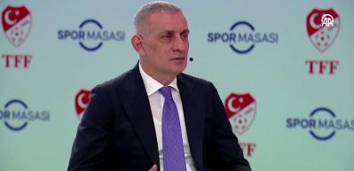 TFF başkanı Hacıosmanoğlu D&uuml;nya Kupası'na gidemeyen hakemlerimiz hakkında konuştu