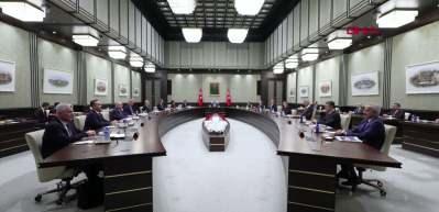 Cumhurbaşkanı Erdoğan başkanlığında Kabine Toplantısı başladı