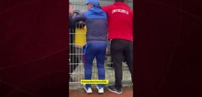 Amat&ouml;r futbol m&uuml;sabakasında bu sefer aileler birbirine girdi!