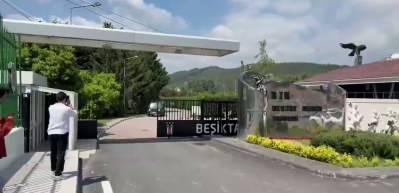 Beşiktaş'ta istifa eden Sergen Yal&ccedil;ın tesislerden ayrıldı