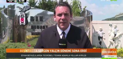 Beşiktaş'ta Sergen Yal&ccedil;ın ile yollar ayrıldı