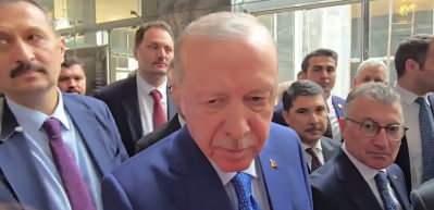Cumhurbaşkanı Recep Tayyip Erdoğan'dan Bayram sorusuna esprili cevap