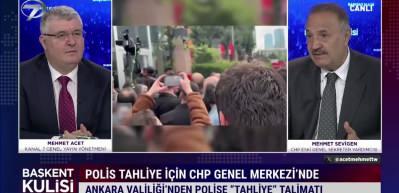 CHP'de genel merkez tahliyesinde gerginlik devam ediyor! CHP'li Mehmet Sevigen  &Ouml;zg&uuml;r &Ouml;zel'i eleştirdi! 