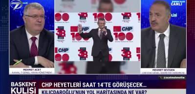 CHP'de kendi &ccedil;ıkarlarını g&ouml;zetenlere tepki g&ouml;steren Mehmet Sevigen CHP'de anlaşma olacak dedi