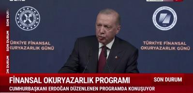 Cumhurbaşkanı Recep Tayyip Erdoğan&rsquo;ndan ekonomi ve finans mesajları
