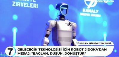 Geleceğin teknolojisi i&ccedil;in robot Jidoka'dan mesaj: "Bağlan, D&uuml;ş&uuml;n, D&ouml;n&uuml;şt&uuml;r"