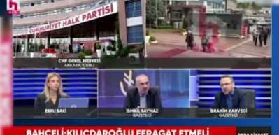 Halk TV canlı yayınında a&ccedil;ık&ccedil;a darbe &ccedil;ağrısı yapıldı...