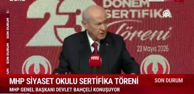 MHP Genel başkanı Devlet Bah&ccedil;eli: "Bilgisi olana bir g&uuml;n devlet yoldaş olur"