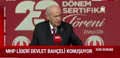 MHP Lideri Bah&ccedil;eli'den a&ccedil;ıklamalar