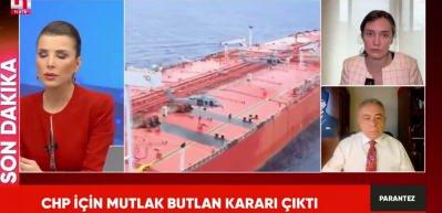Mutlak butlan kararı sonrası Halk TV'de gergin anlar: Spikerin y&uuml;z&uuml; d&uuml;şt&uuml;!