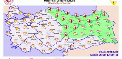 T&uuml;rkiye&rsquo;ye 7 g&uuml;n boyunca sağanak geliyor