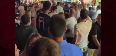  Şampiyonlar Ligi finali sonrası Fethiye'de taraftarlar birbirine girdi