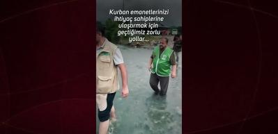 İHH ekipleri Filipinler Moro'da zorlu şartları aşarak yardımları ulaştırdı