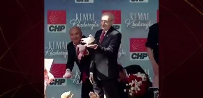 Kılı&ccedil;daroğlu'nun zor anları g&uuml;ndem oldu: G&uuml;vercini u&ccedil;uramadı!