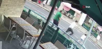 Londra'da T&uuml;rk vatandaş motosikletin &ouml;n&uuml;ne atlayarak kız &ccedil;ocuğunu kurtardı
