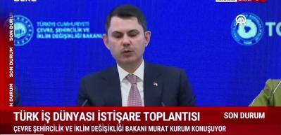 Bakan Murat Kurum'dan &ouml;nemli a&ccedil;ıklamalar