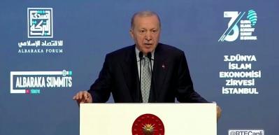 Cumhurbaşkanı Erdoğan: "Faizin olduğu yerde bereket olmaz"