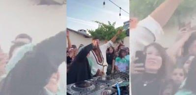 D&uuml;nya turnelerinden k&ouml;y meydanına: DJ Mahmut Orhan k&ouml;y&uuml;nde konser verdi!
