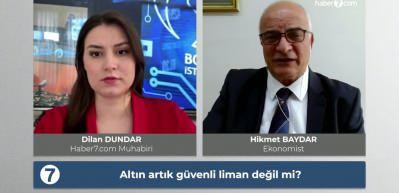 Baydar'dan yatırımcıya kritik uyarı: Altın artık g&uuml;venli liman değil