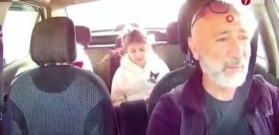 İzmir'de taksici, minik kızın hayatını dakikalar i&ccedil;erisinde kurtardı!