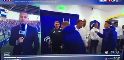Mbappe ile Kante arasındaki gerginlik kameraya b&ouml;yle yansıdı