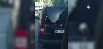 Sultangazi'de trafik kazası cinayete d&ouml;n&uuml;şt&uuml;: Kan donduran anlar kamerada