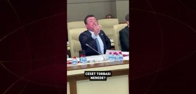 İ&ccedil;işleri Komisyonu'nda tansiyon y&uuml;kseldi: Ceset torbası ihalesi ortalığı karıştırdı