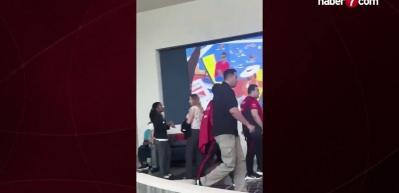 T&uuml;rk Polis teşkilatının &ouml;zel harekat&ccedil;ıları, milli takım kafilesini her yerde koruyor!