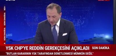 YSK CHP'ye reddin gerek&ccedil;esini a&ccedil;ıkladı
