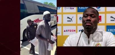 Senegal Teknik Direkt&ouml;r&uuml; Pape Thiaw'ın t&uuml;m d&uuml;nyaya iman dersi verdi!